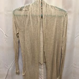 Sheer beige cardigan